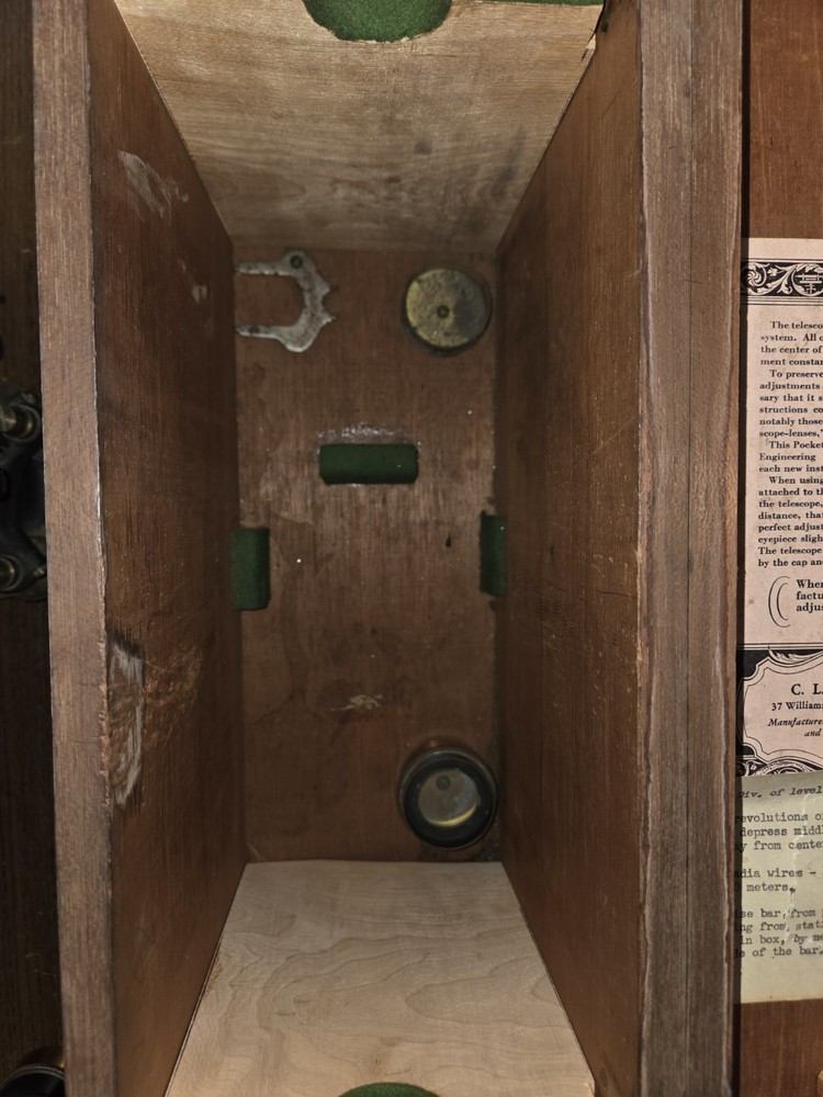 C.L. Berger And Sons' Precise Engineers Level With Micrometer