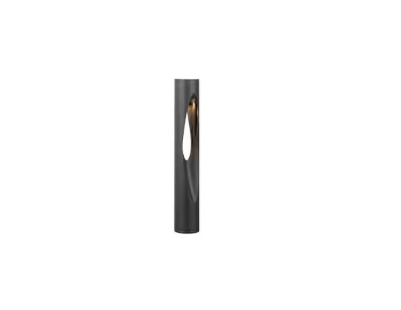 Hampton Bay Trinity Hill 100 Lumen Low Voltage Matte Black LED Path Light