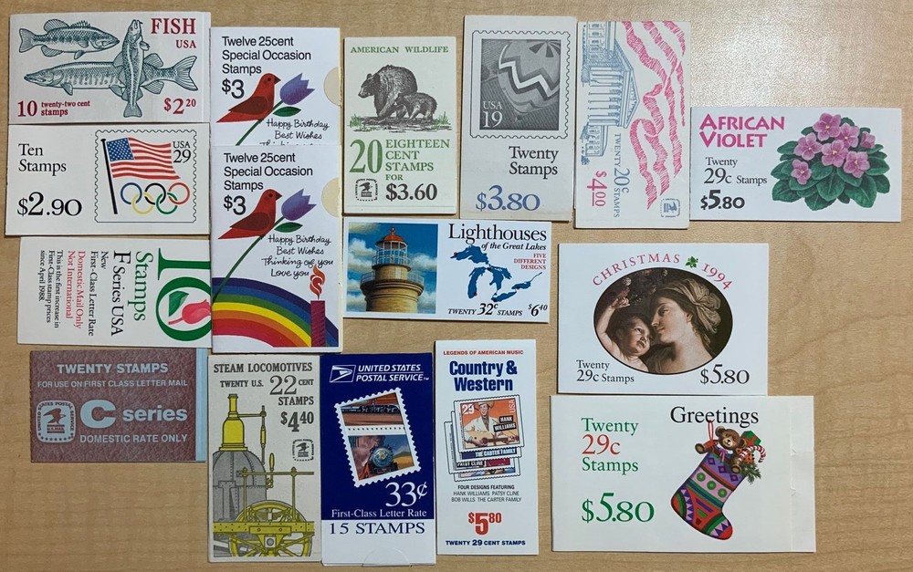 Nice Discounted Booklet Collection Face Value $68.35 - Stuart Katz