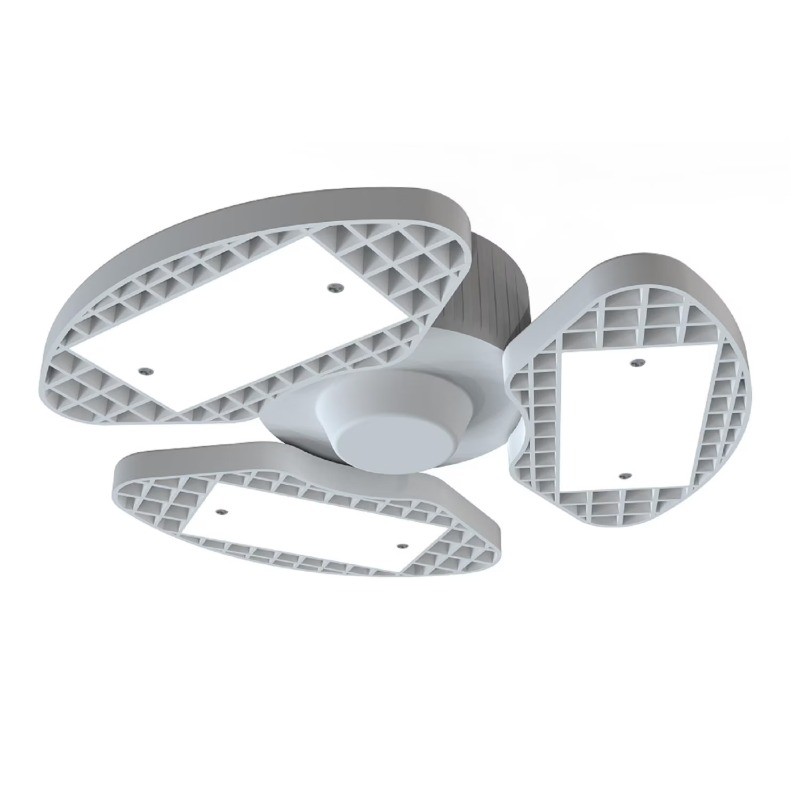 Great Value LED Daylight Garage Light, 30-Watt (3000-Lumen) 3 Adjustable Lighted