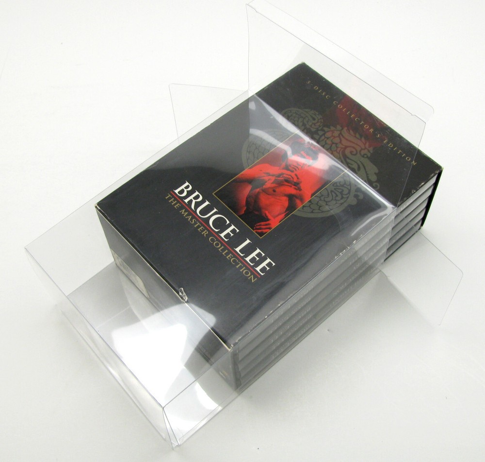 25x DVD OVERSIZED BOX SET (SIZE DVO H) - CLEAR PLASTIC PROTECTIVE BOX PROTECTOR