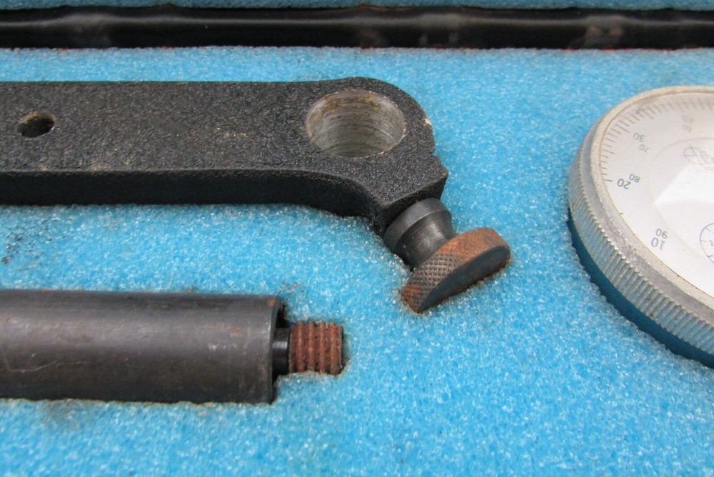 Vintage Central Tools Dial Indicator Set -- 1" Range