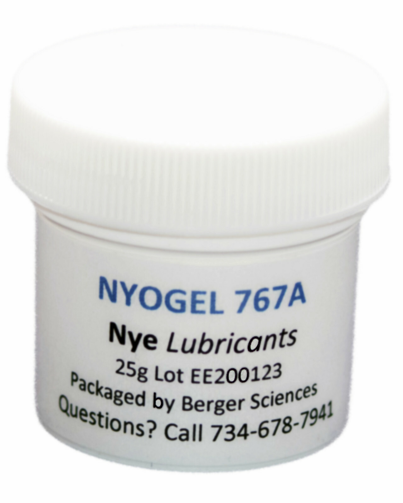 Nye Lubricants Nyogel 767A Heavy Damping Grease Synthetic Lubricant 25g Jar