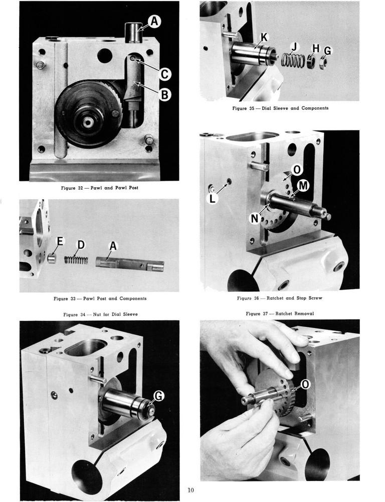 Hardinge HC Chucking Machine Auto Threading Unit Maintenance Manual #1311