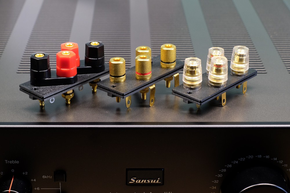 Sansui 7010 speaker terminal upgrade kit
