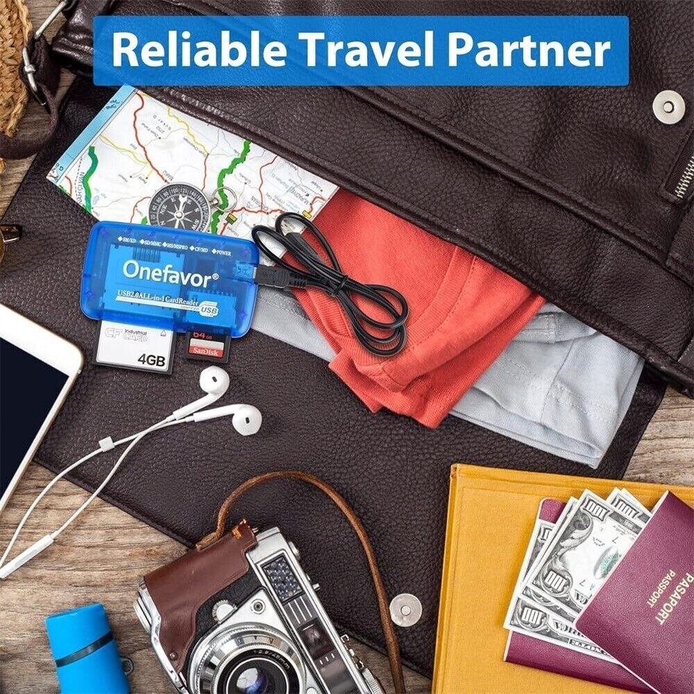 Smartmedia Card Reader All-In-1 Universal Multi Card Adapter For iPhone Android