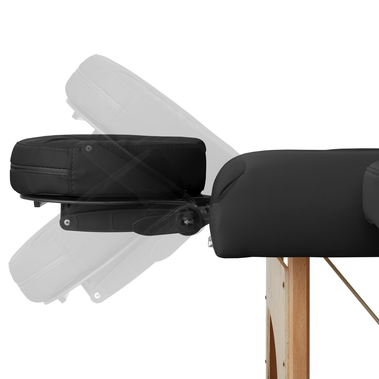 Professional Memory Foam Massage Table - Portable with Carrying Case