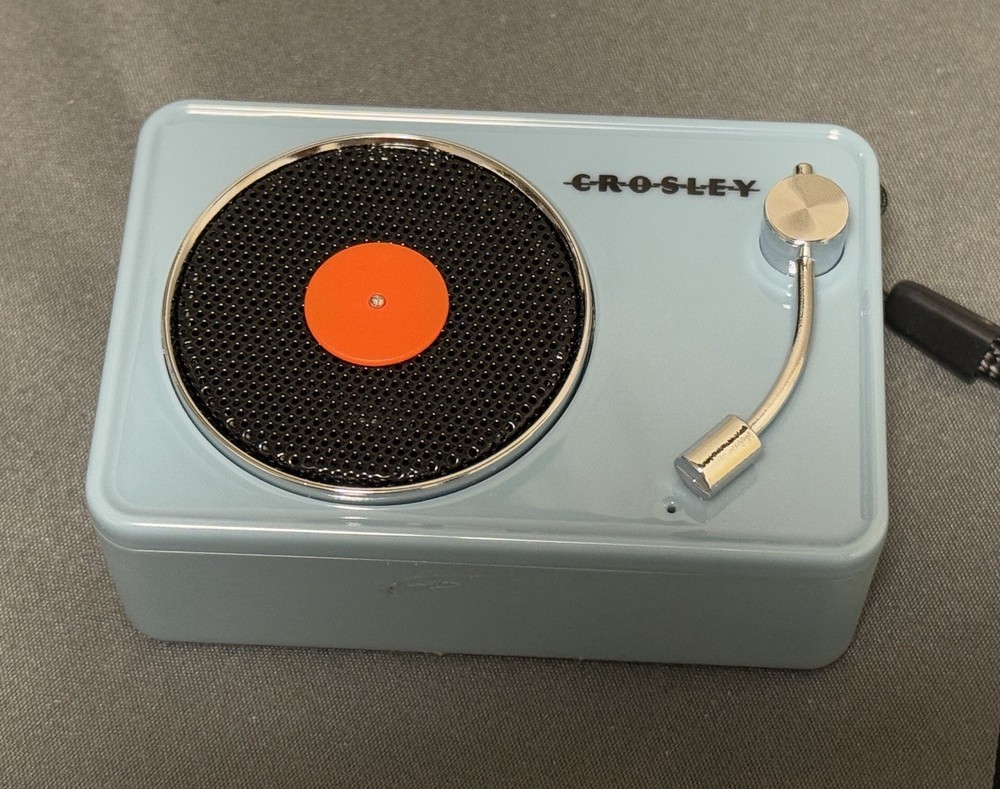 Crosley CR3029A-TN Mini Turntable Bluetooth Speaker