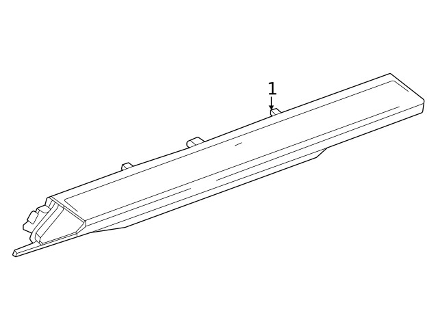 Genuine GM High Mount Lamp 85798356