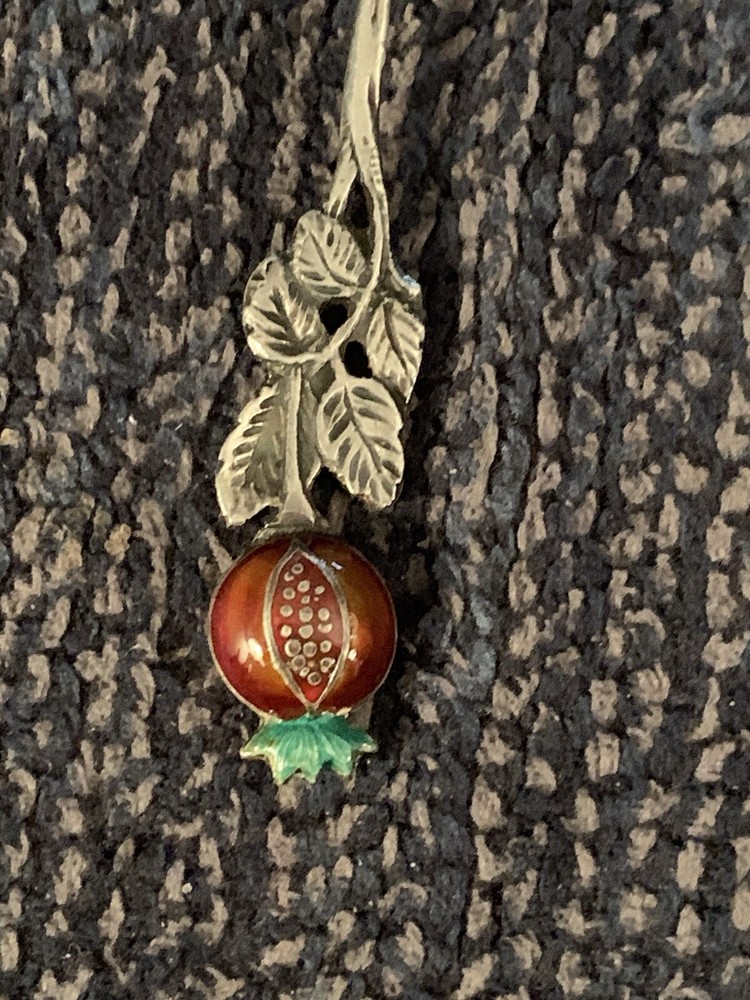 800 Silver 3.5” Granada Spoon