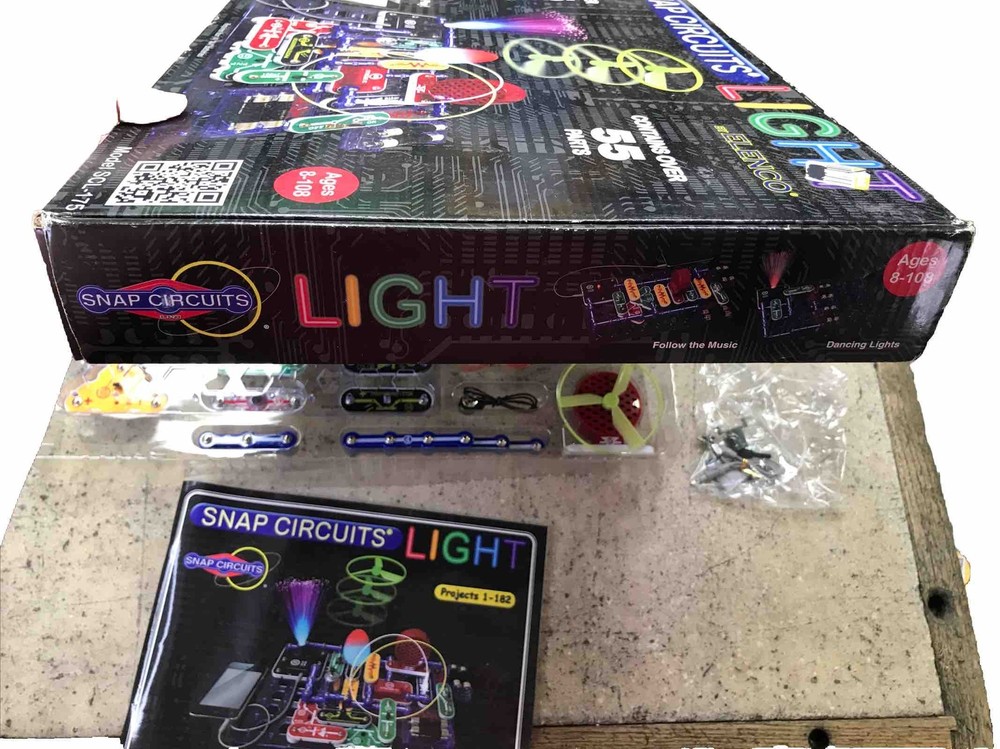 Elenco Snap Circuits LIGHT (SCL-175) Educational Electronics 100% Complete