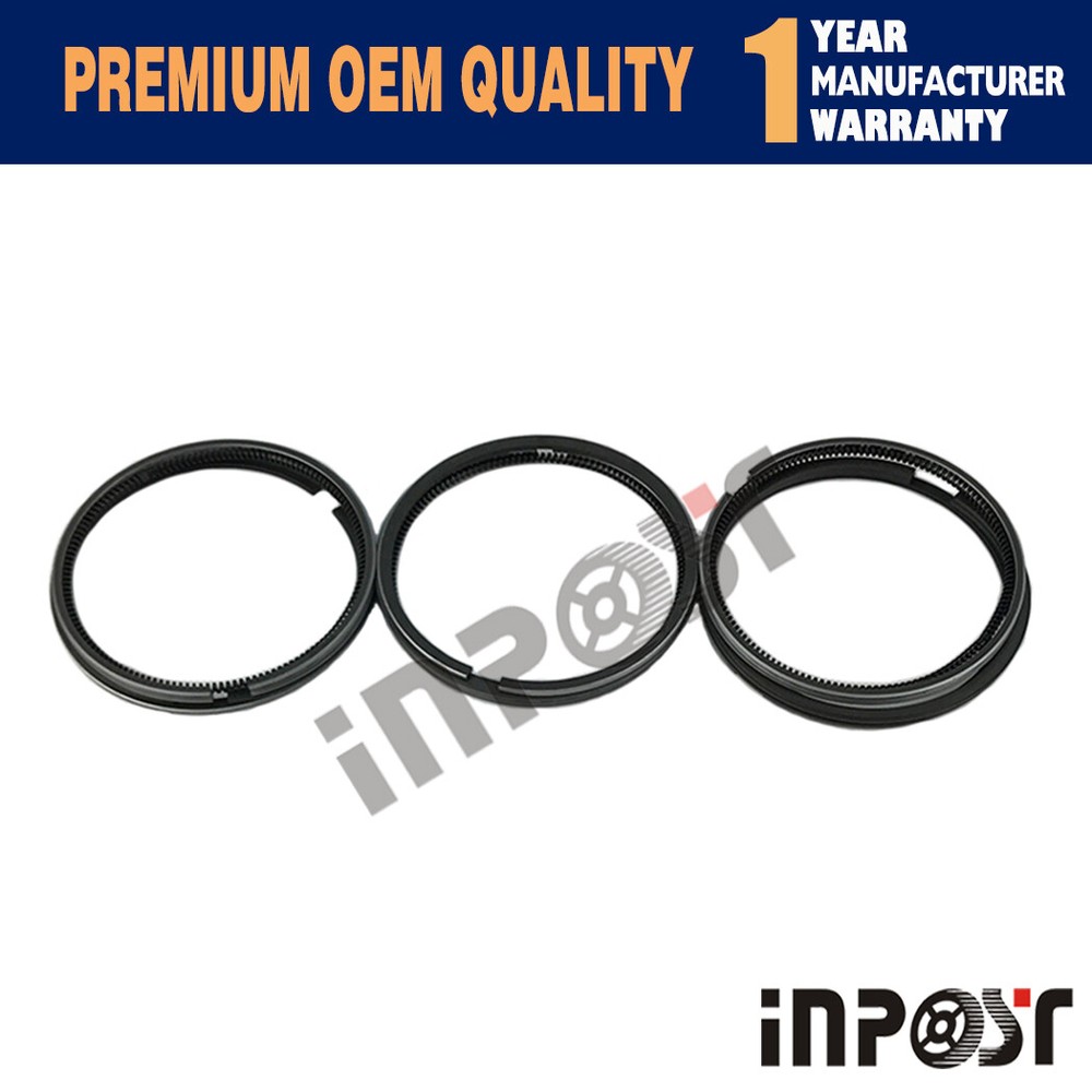 New 3 Sets Kubota D1803 Engine STD Piston Ring Set, 87*2+2+4，Direct injection