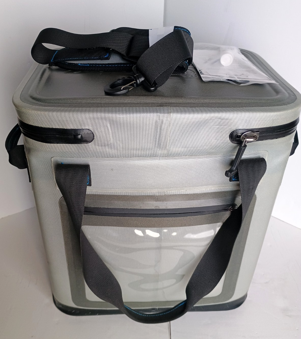 Coho 24 Can Soft Sided Leak Proof Air Tight Insulated Cooler & Lunch Box Gray
