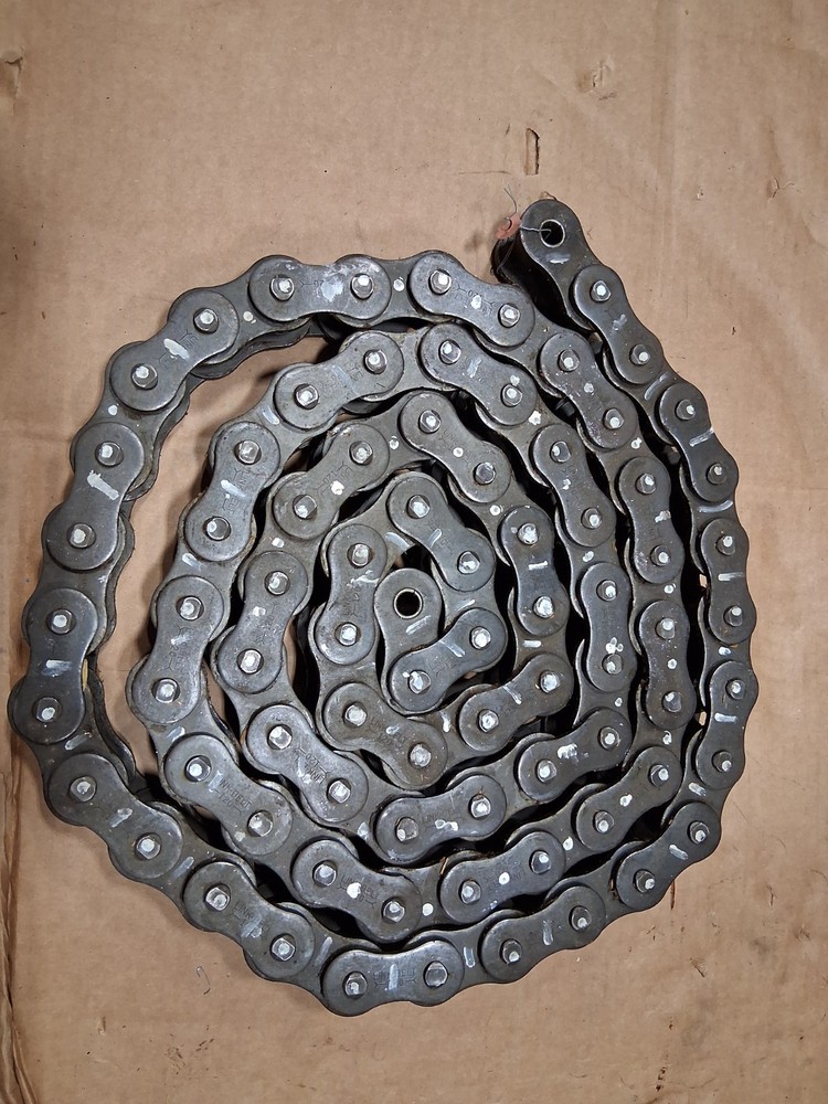Linkbelt riveted 120 riv roller chain 10' without master link