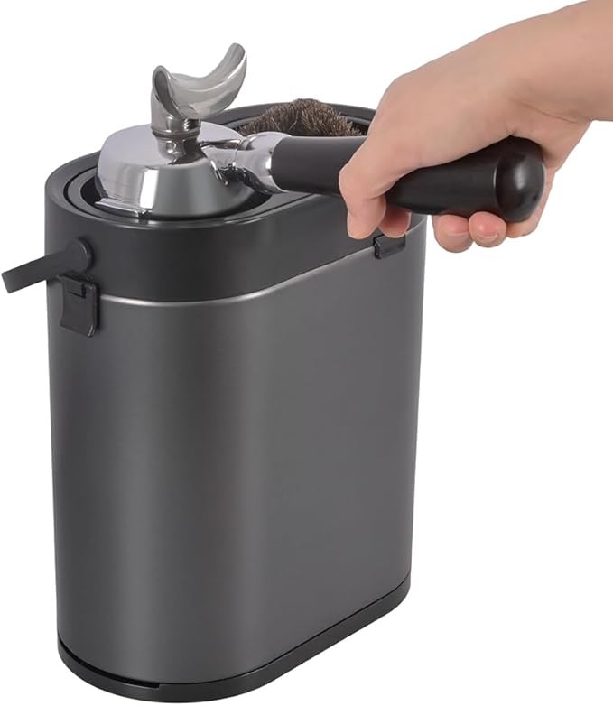 Automatic Portafilter Cleaner Espresso Knock Box