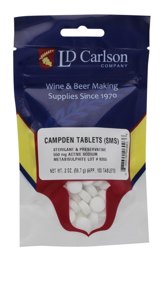 Campden Tablet. 300 Count, for Beer and Wine making