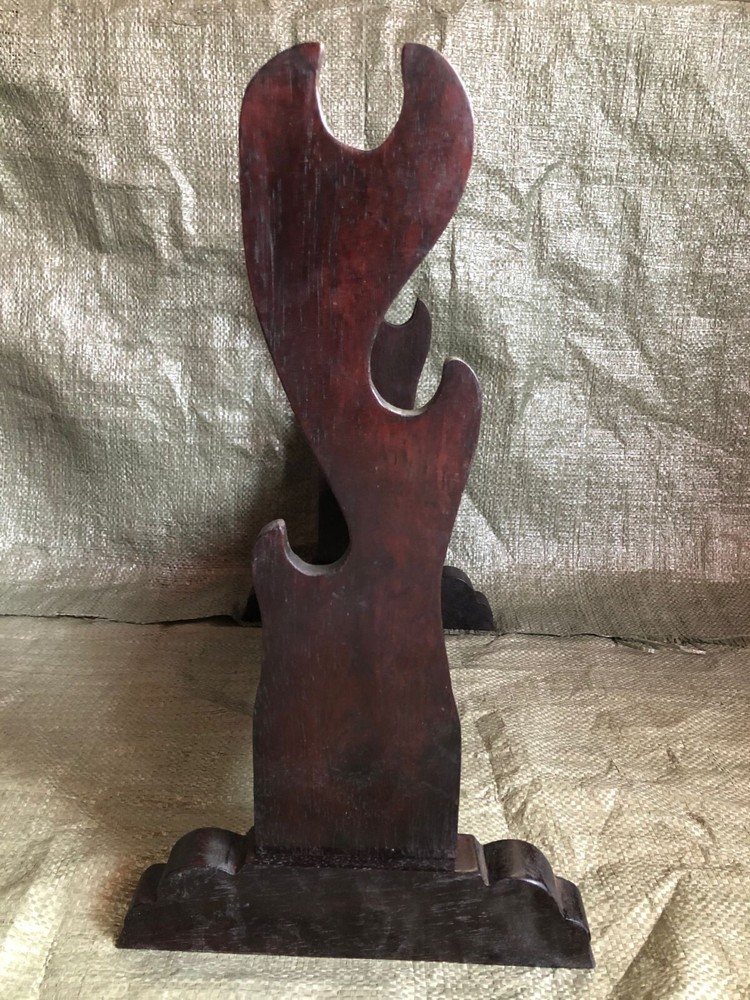Collectable double dragons Wood Stand