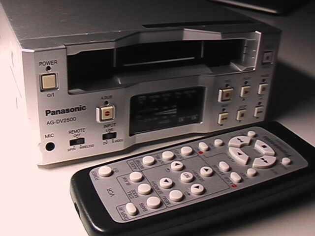 Panasonic AG-DV2500p MiniDv Player and Recorder