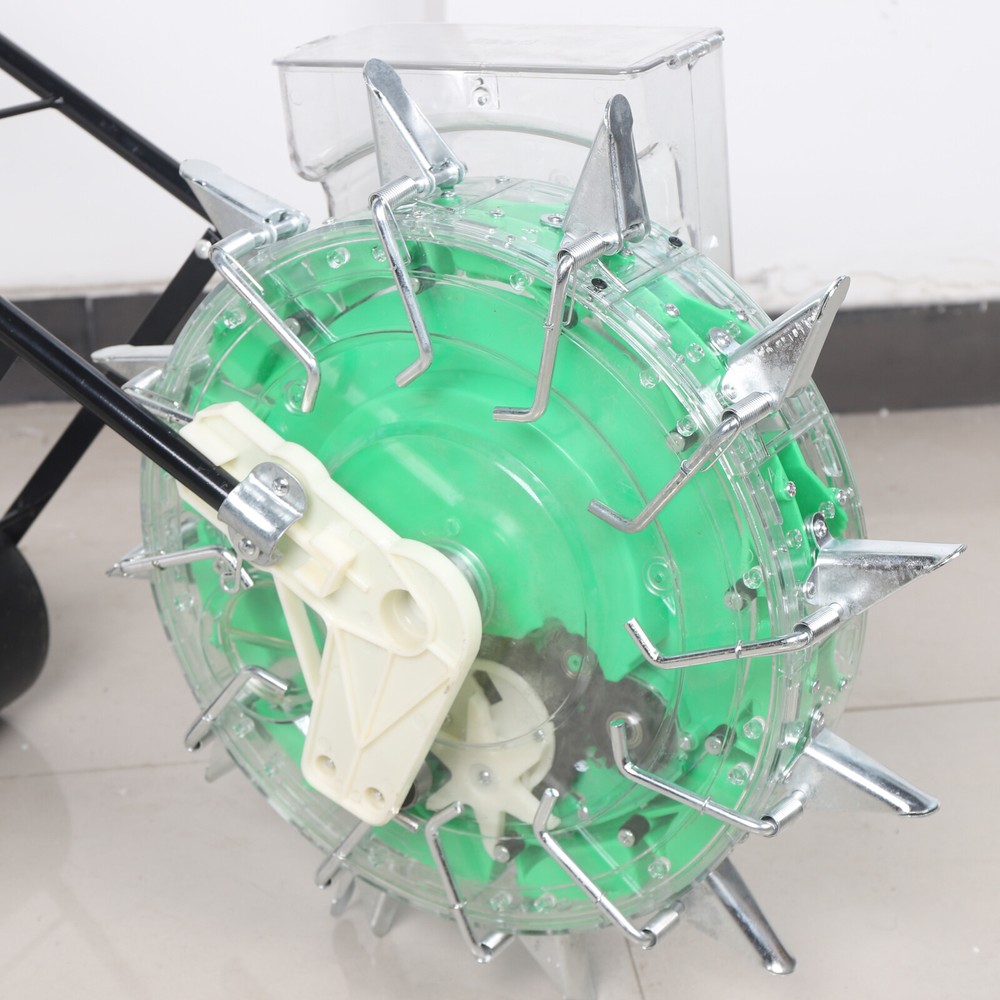 Precision Hand-Push Seeder for Corn and Soybeans with Fertilizer Applicator