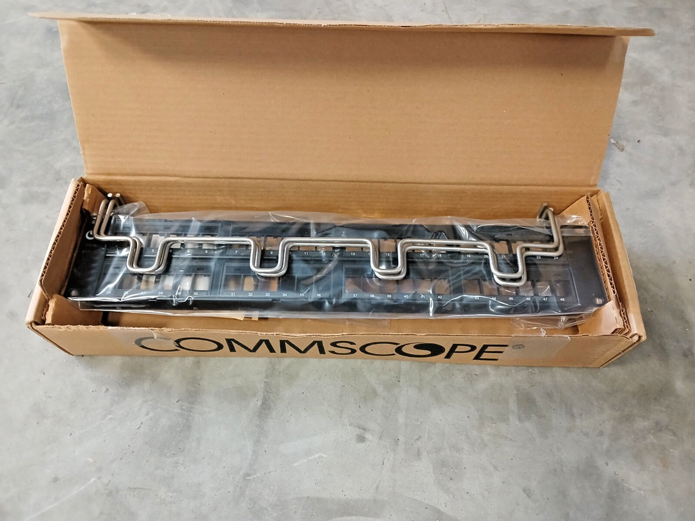 CommScope 48 Port Discrete RJ46 Patch Distribution Panel / CPP-UDDM-SL-2U-48