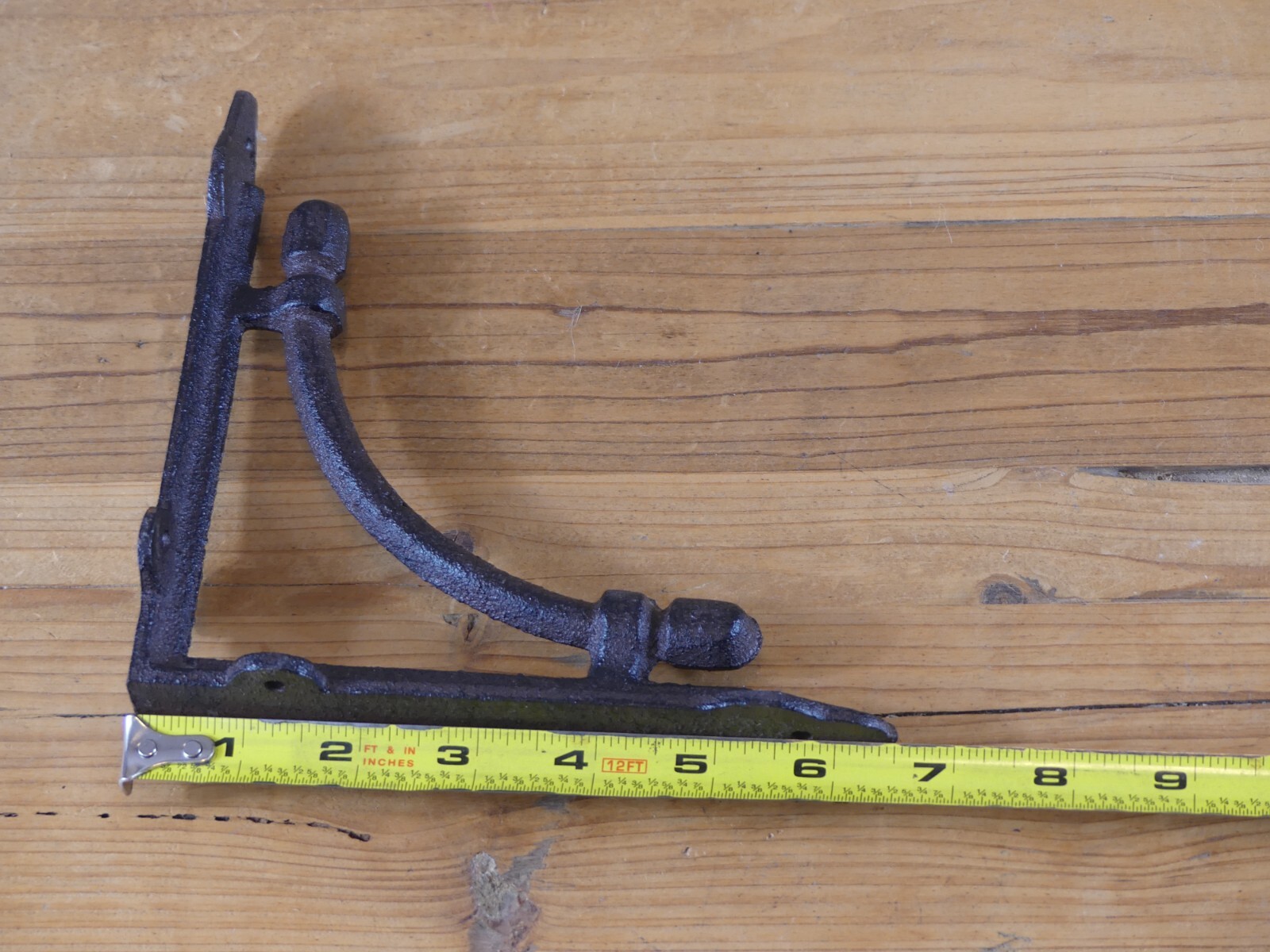 6 Bookshelf Brackets Corbels Wall Cast Iron Rustic Farmhouse 6 1/2" X 6 1/2"