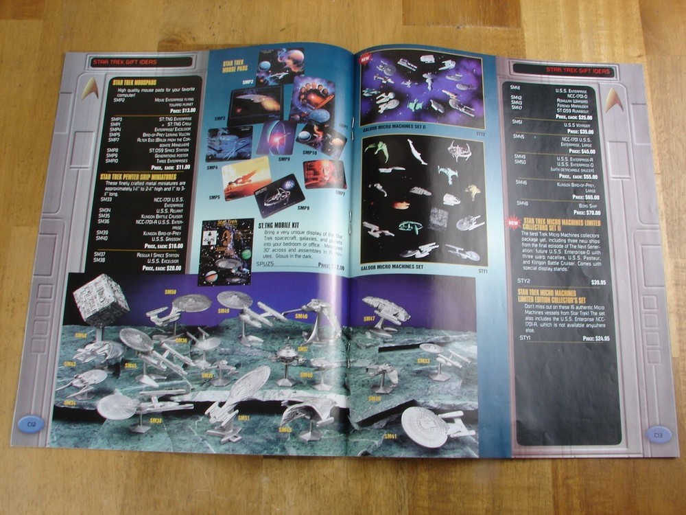 Star Trek Communicator Brochure Catalog