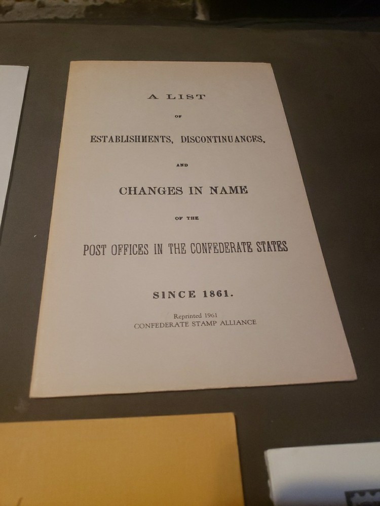 Confederate Postal Book Bundle