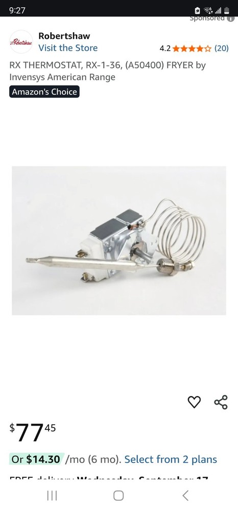 thermostat -- rx-1-36