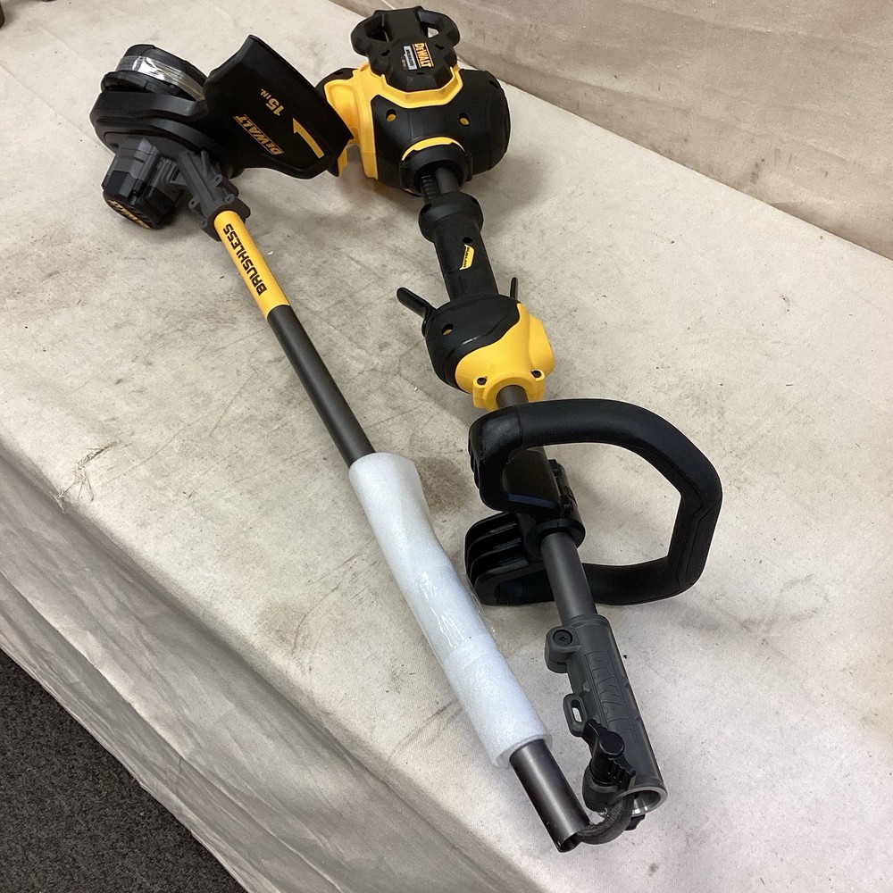 DEWALT DCST970X1S Battery-Powered String Trimmer Kit 45" 3.0Ah