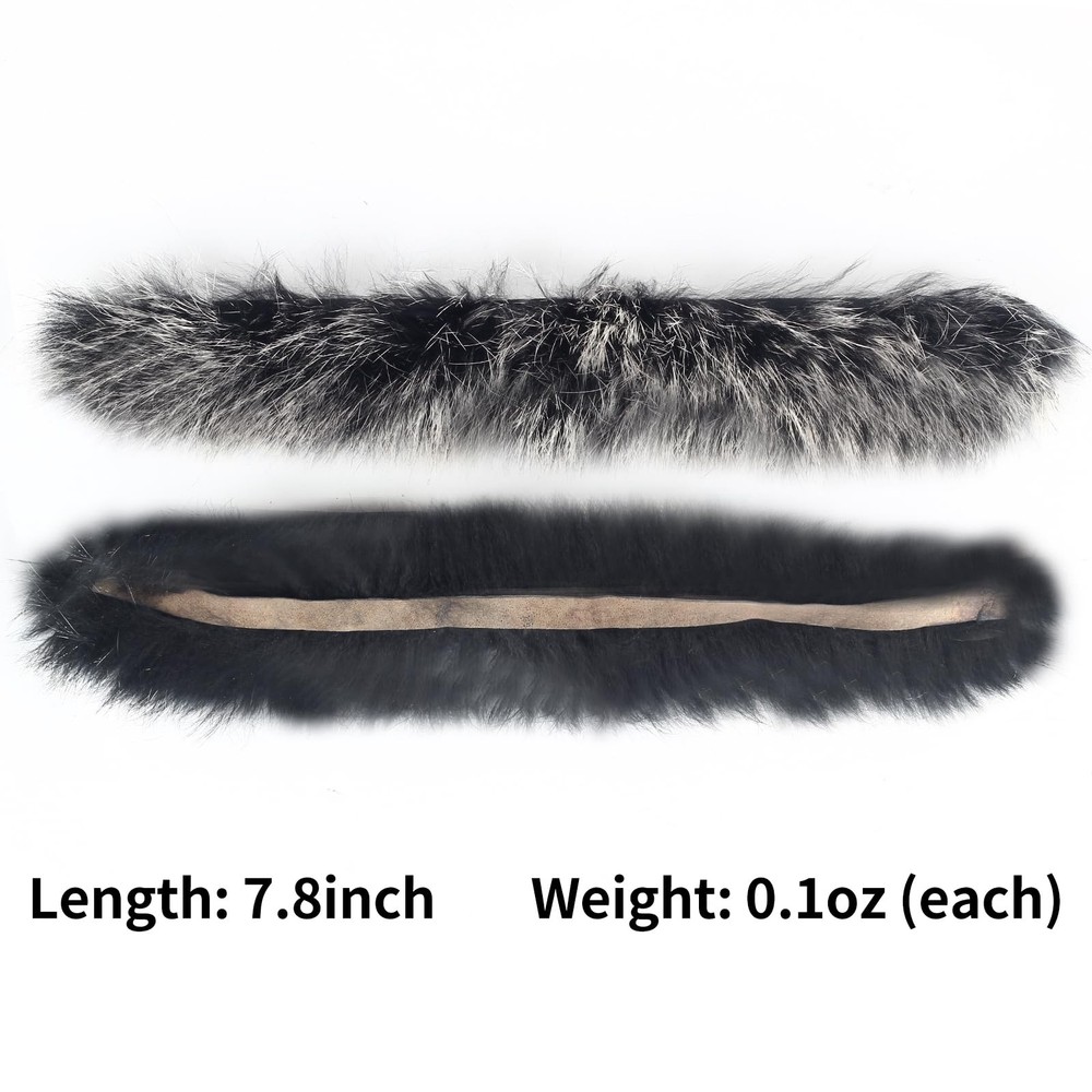 SOPOGER Archery Bow String Silencers - 2 Pair Rabbit Fur String Dampener & St...
