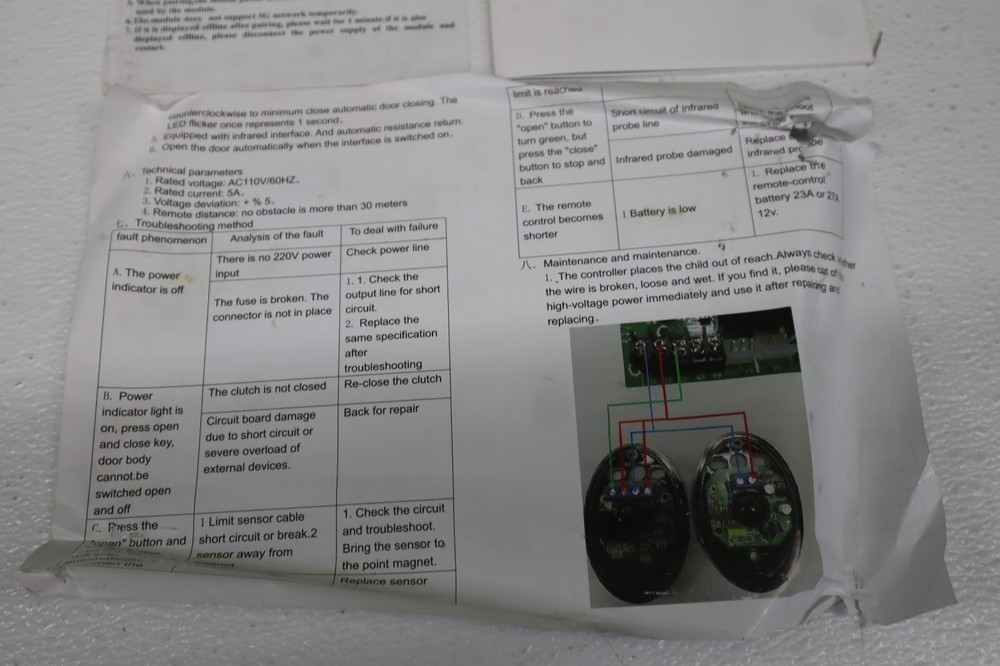 Automatic Sliding Gate Opener kit Electric Model MD370