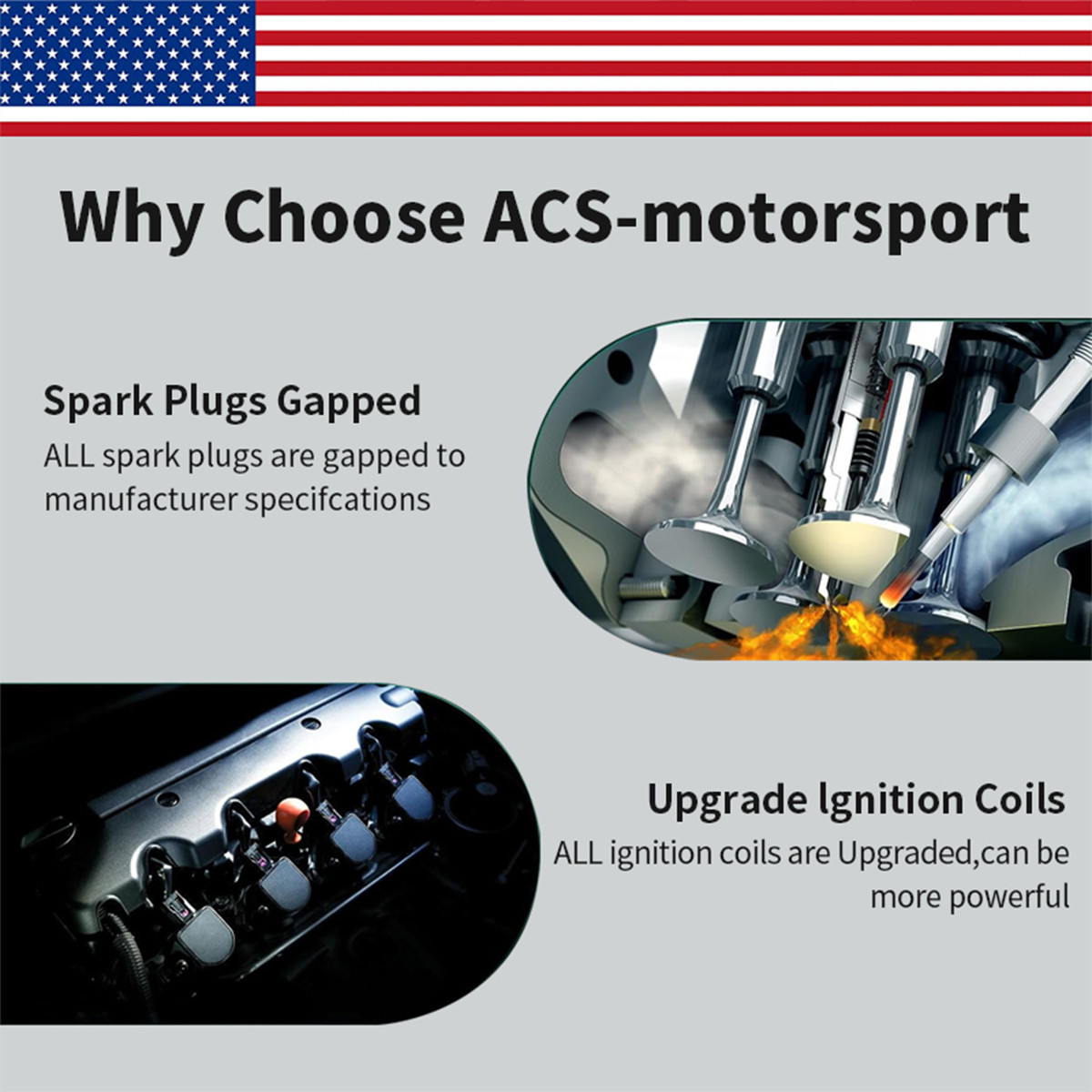 4X OEM Ignition Coil & Iridium Spark Plug For Chevy Buick GMC Pontiac 2.4L UF491