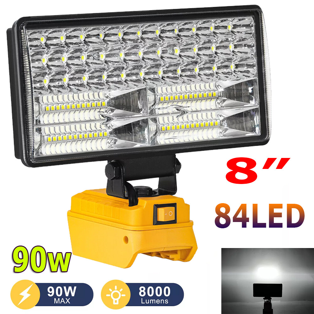 For DeWALT LED 20V MAX Cordless LED Pivoting Work Light Flashlight TOOLS