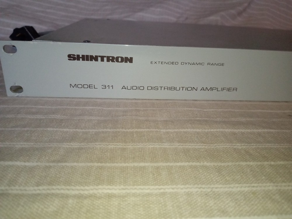 Shintron Model 311 Audio Distribution Amplifier Rackmount Extended Dynamic Range