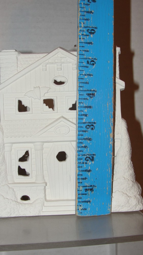 READY TO PAINT 6" CERAMIC HAUNTED MANSION