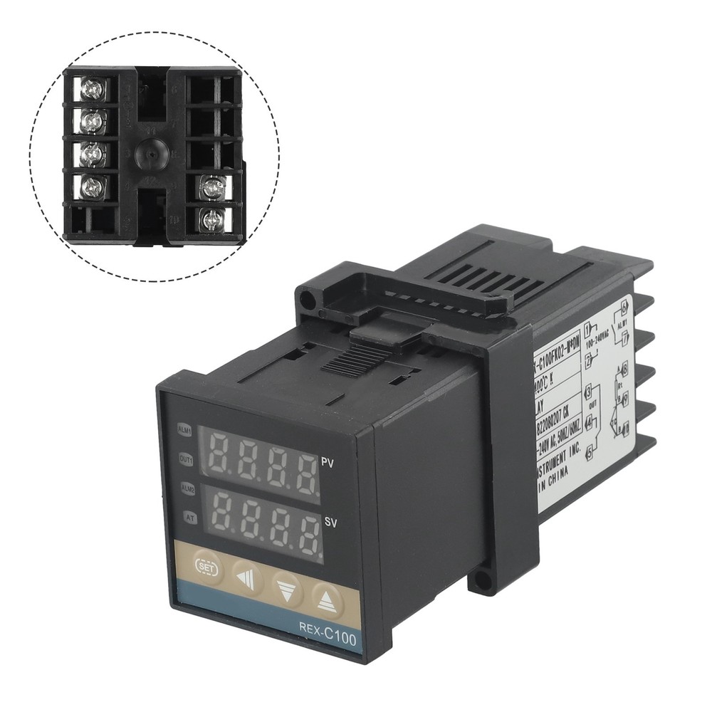 Efficient REXC100 M*DN Intelligent Temperature Controller Relay Output
