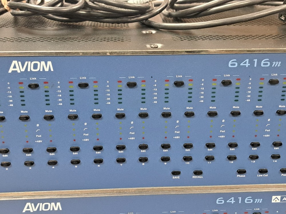 Aviom 6416m 16-Channel Mic Input Module