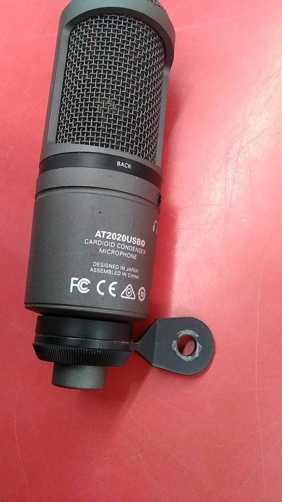AUDIO-TECHNICA Condenser Microphone AT2020USB PLUS Used