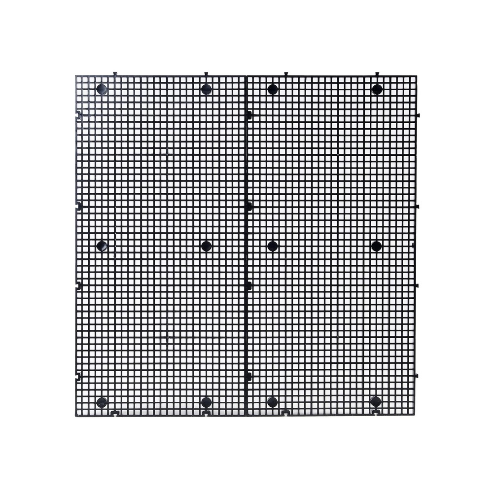 8 PCS Black Aquarium Grid Isolate Board Divider Fish Tank Bottom Filter Tray