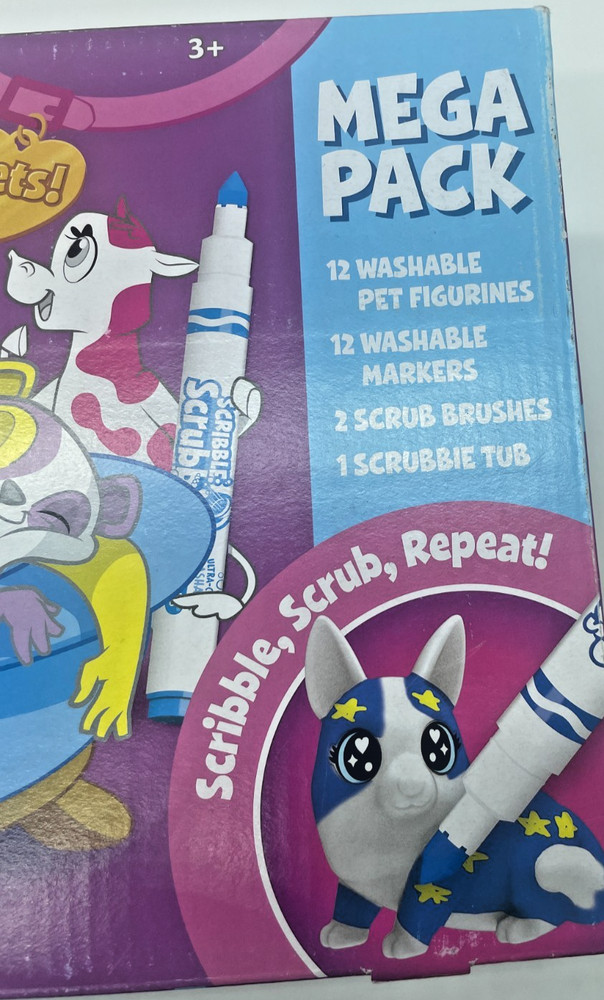 Crayola Scribble Scrubbies Mega Pack (12 Pets) NEW