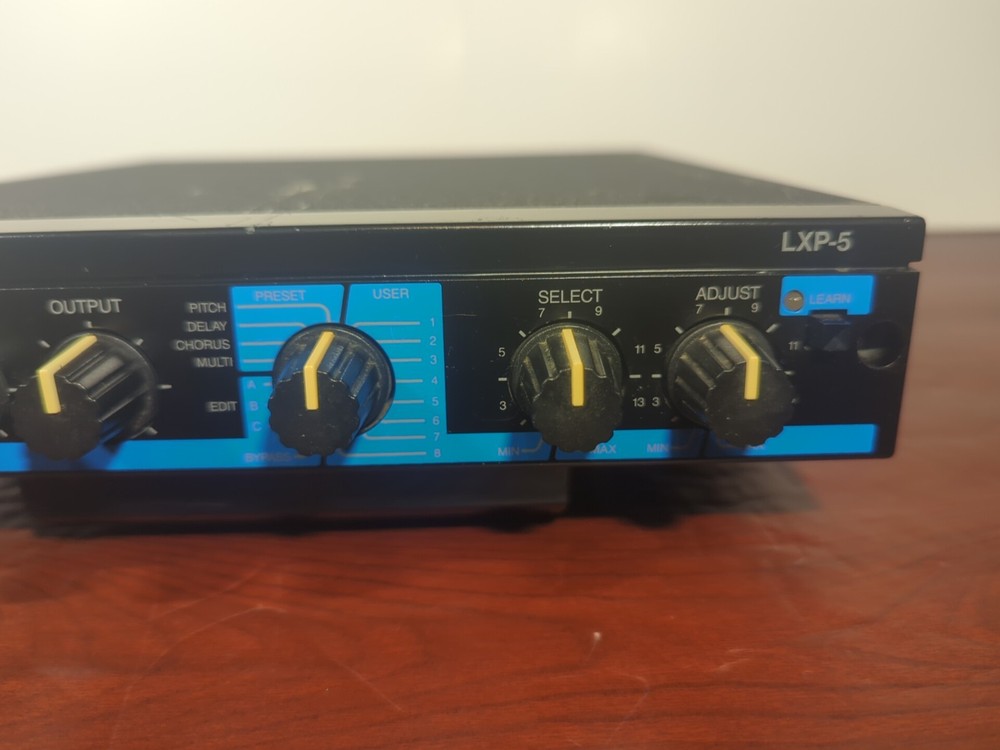 Lexicon LXP-5, Stereo Effects Processor, Delay, Chorus, Pitch, Vintage Unit