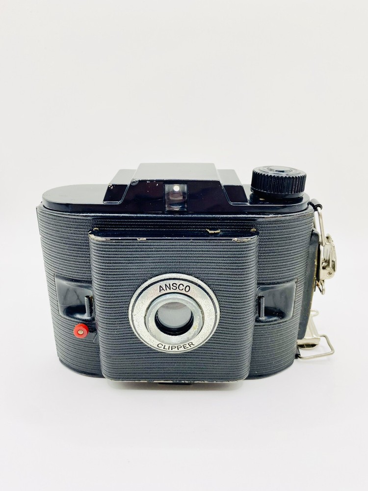 Ansco Vintage 1947 Clipper Camera Complete With Original Box Untested-As-Is