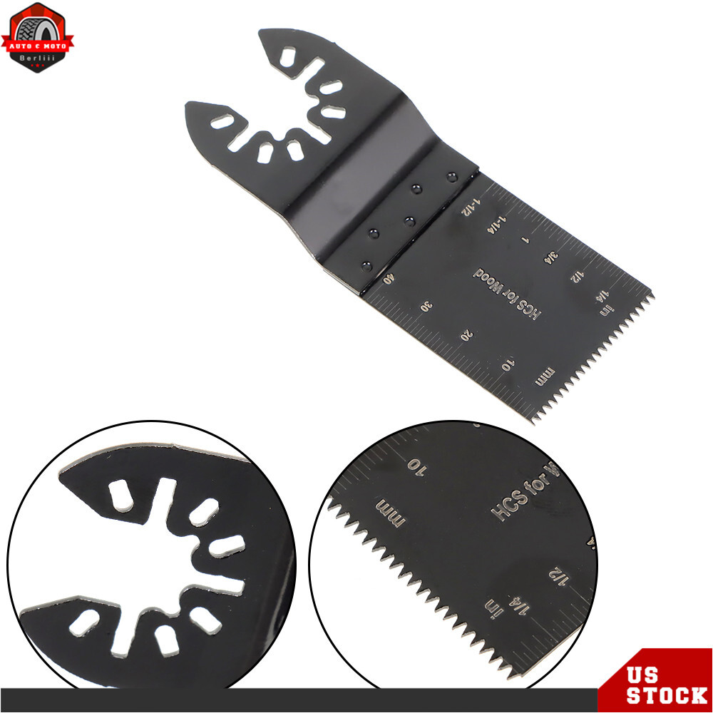 100Pcs Quick Release Durable Oscillating Tool Saw Blades Multi For All Models us