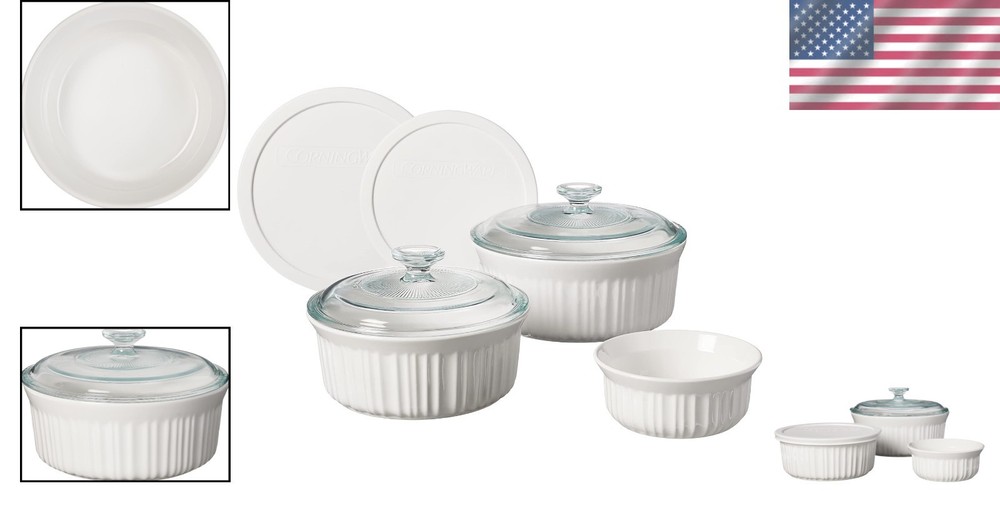 7-Piece Chip Resistant Stoneware Baking Dish