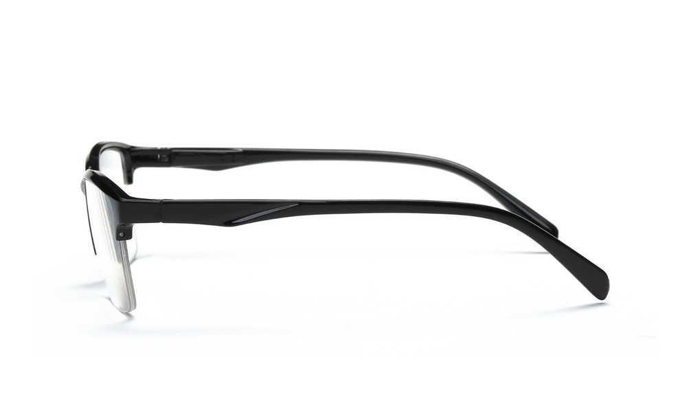 8* Blue Light Blocking Reading Glasses Half Frame Men Women Spring Hinge Readers