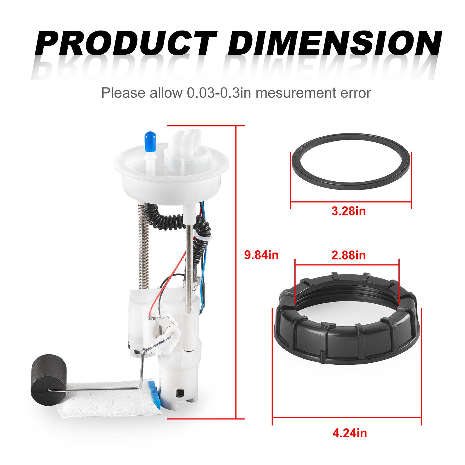 Fuel Pump Module Assembly For Polaris RZR 900 2015-2024 RZR 1000 XP/XP 4 2014-23