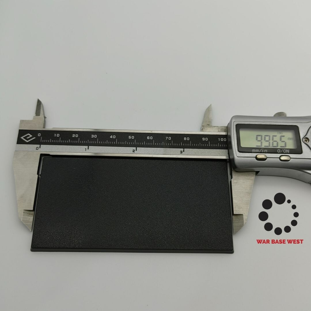 Lot Of 10 50mm x 100mm Rectangle Bases Used For Warhammer Fantasy Giants Dragons