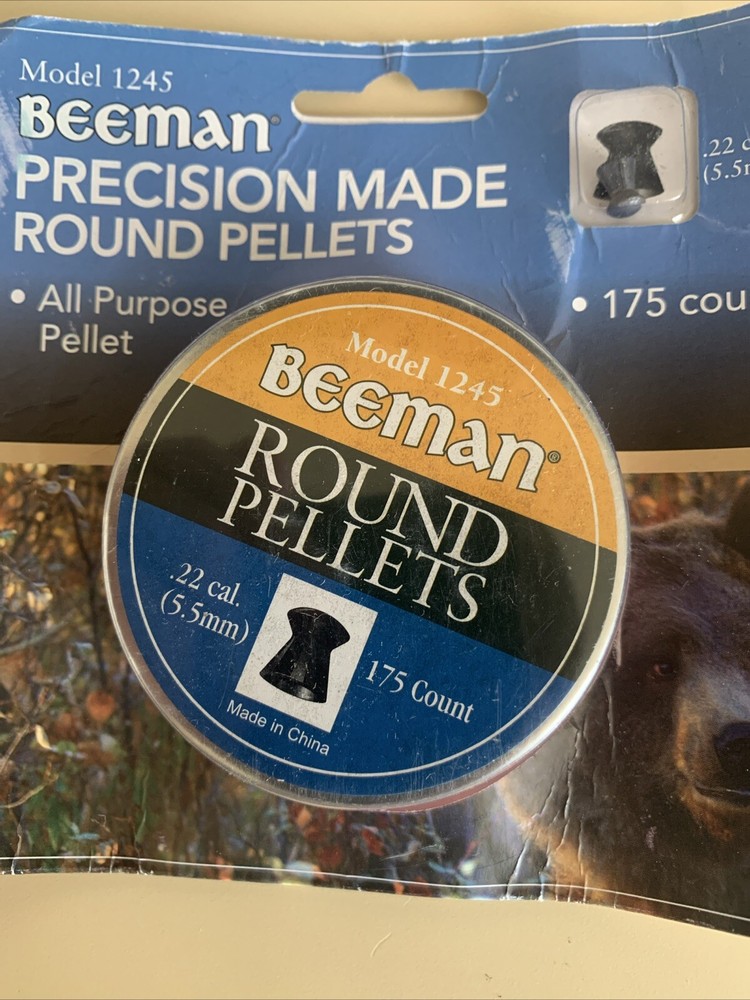 Beeman .22 Caliber Pellets Round Per 175 1245 ( 2- Pk )