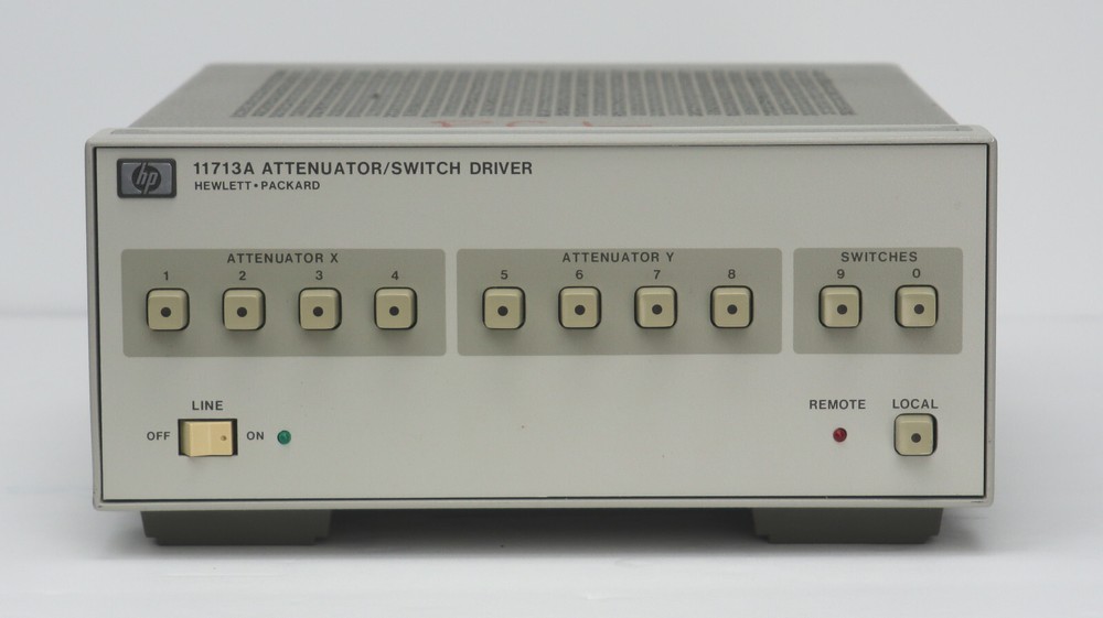 Agilent Hewlett Packard HP Keysight 11713A Attenuator / Switch Driver