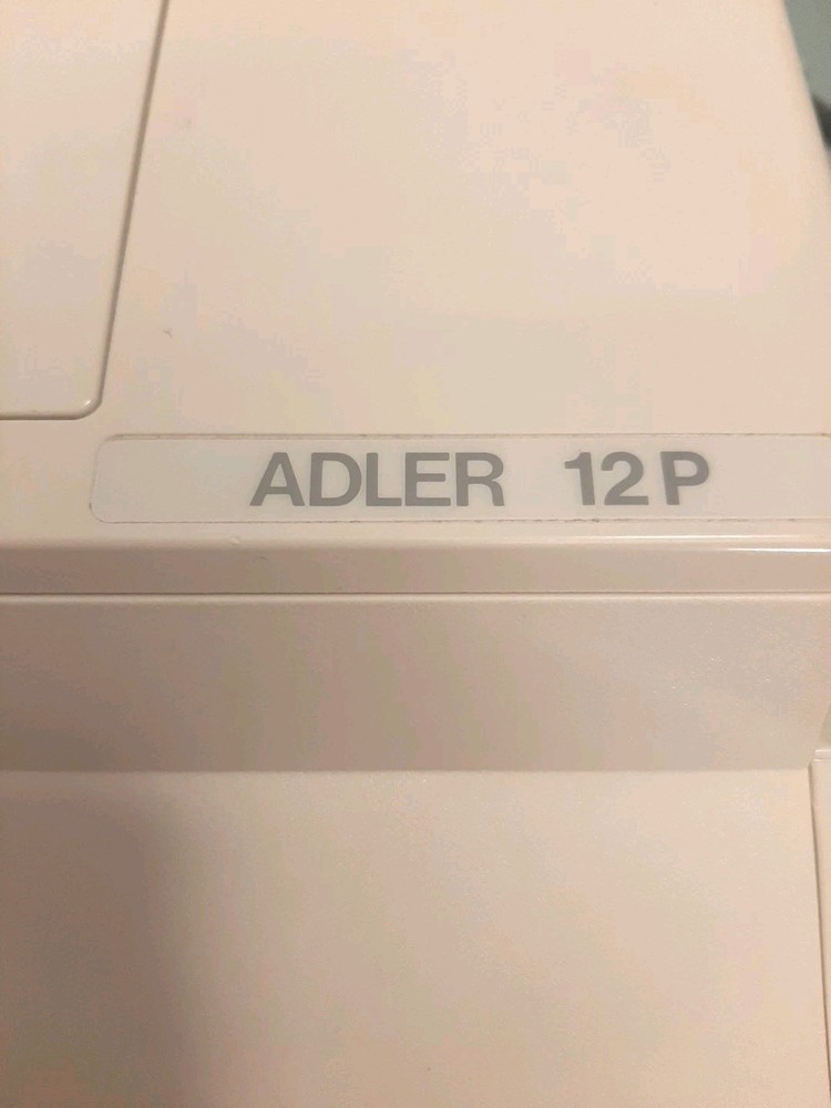 Vintage Adler 12P Calculator 4-Function Printer 1976